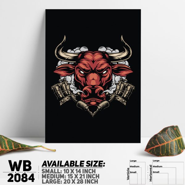 DDecorator Angry - Motivational Wall Canvas Wall Poster Wall Board - 3 Size Available - WB2084 - DDecorator