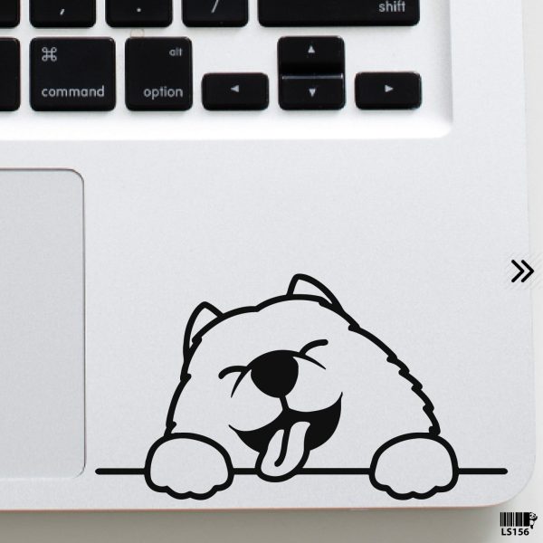 DDecorator Polar Bear Smiling Laptop Sticker Vinyl Decal Removable Laptop Stickers For Any Kind of Laptop - LS156 - DDecorator