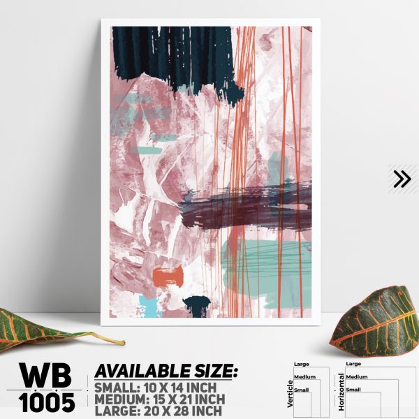 DDecorator Digital Painting Illustration Wall Canvas Wall Poster Wall Board - 3 Size Available - WB1005 - DDecorator