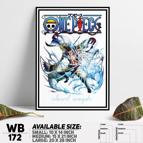DDecorator One Piece Anime Manga series Wall Canvas Wall Poster Wall Board - 3 Size Available - WB172 - DDecorator
