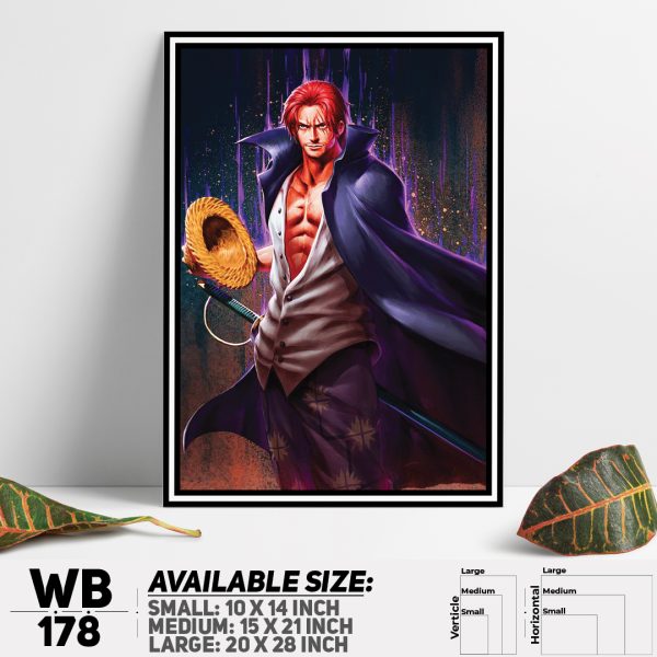 DDecorator One Piece Anime Manga series Wall Canvas Wall Poster Wall Board - 3 Size Available - WB178 - DDecorator