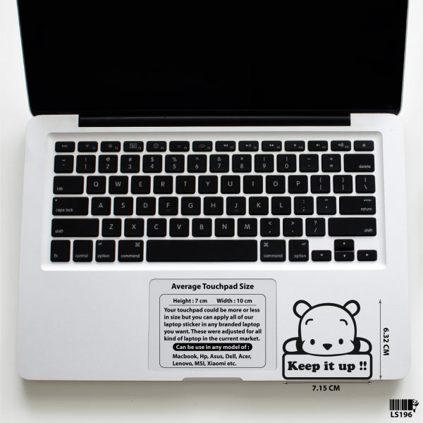 DDecorator Sport cat Laptop Sticker Vinyl Decal Removable Laptop Stickers For Any Kind of Laptop - LS196 - DDecorator