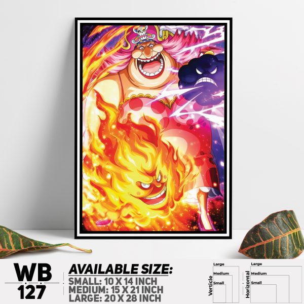 DDecorator One Piece Anime Manga series Wall Canvas Wall Poster Wall Board - 3 Size Available - WB127 - DDecorator