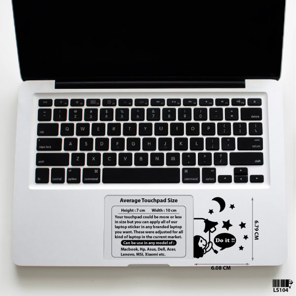 DDecorator Do It (Right) Laptop Sticker Vinyl Decal Removable Laptop Stickers For Any Kind of Laptop - LS104 - DDecorator