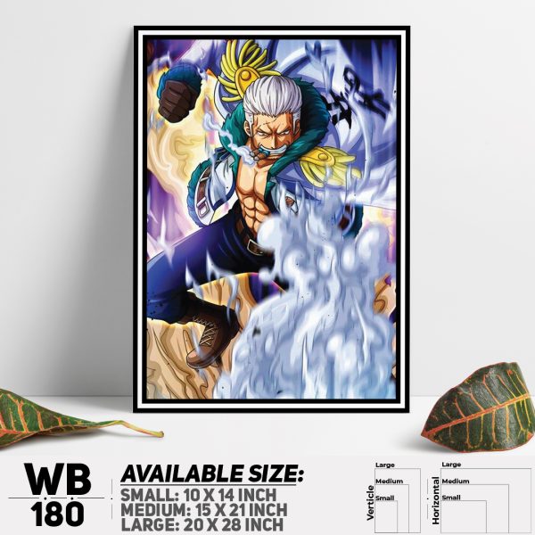 DDecorator One Piece Anime Manga series Wall Canvas Wall Poster Wall Board - 3 Size Available - WB180 - DDecorator