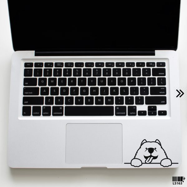 DDecorator Polar Bear Watching You Laptop Sticker Vinyl Decal Removable Laptop Stickers For Any Kind of Laptop - LS163 - DDecorator
