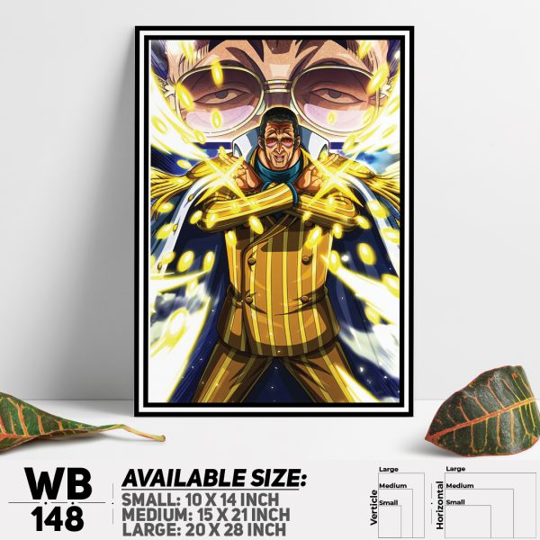DDecorator One Piece Anime Manga series Wall Canvas Wall Poster Wall Board - 3 Size Available - WB148 - DDecorator