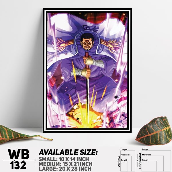 DDecorator One Piece Anime Manga series Wall Canvas Wall Poster Wall Board - 3 Size Available - WB132 - DDecorator