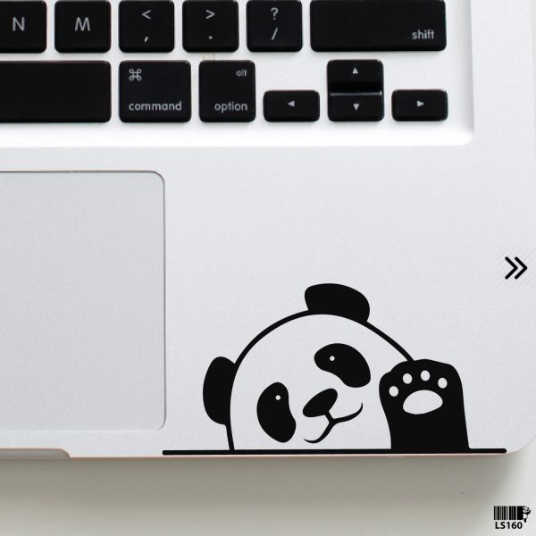 DDecorator Mother Panda Waving Laptop Sticker Vinyl Decal Removable Laptop Stickers For Any Kind of Laptop - LS160 - DDecorator