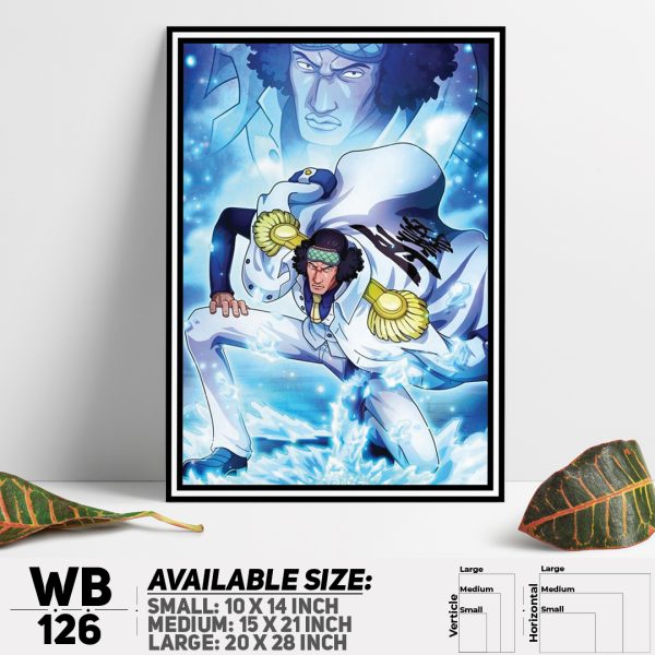 DDecorator One Piece Anime Manga series Wall Canvas Wall Poster Wall Board - 3 Size Available - WB126 - DDecorator