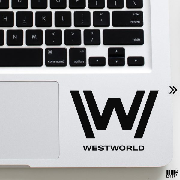 DDecorator Logo - WestWorld TV Series Laptop Sticker Vinyl Decal Removable Laptop Stickers For Any Kind of Laptop - LS137 - DDecorator
