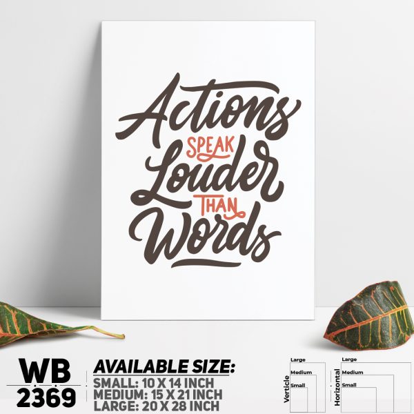 DDecorator Be Bold Do It Now - Motivational Wall Canvas Wall Poster Wall Board - 3 Size Available - WB2369 - DDecorator