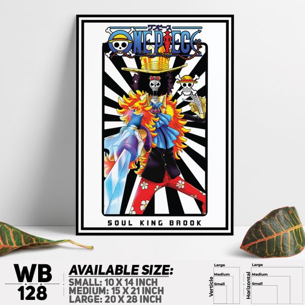 DDecorator One Piece Anime Manga series Wall Canvas Wall Poster Wall Board - 3 Size Available - WB128 - DDecorator